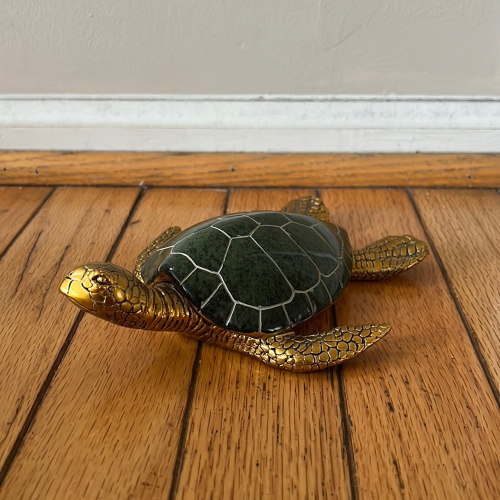 Resin Turtle Figurine